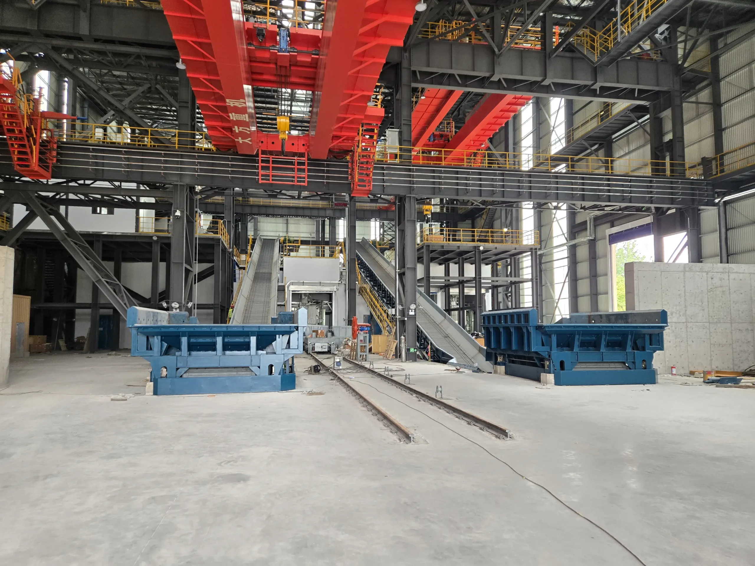 scrap steel apron conveyor