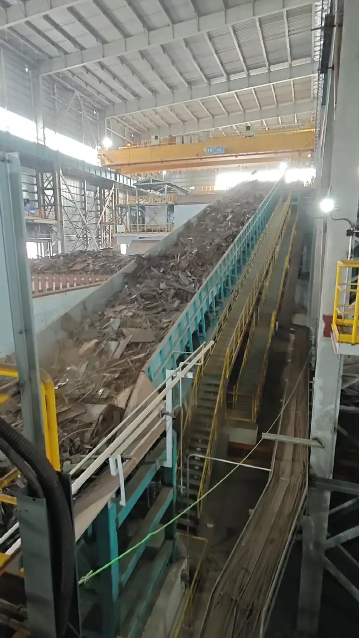scrap steel apron conveyor